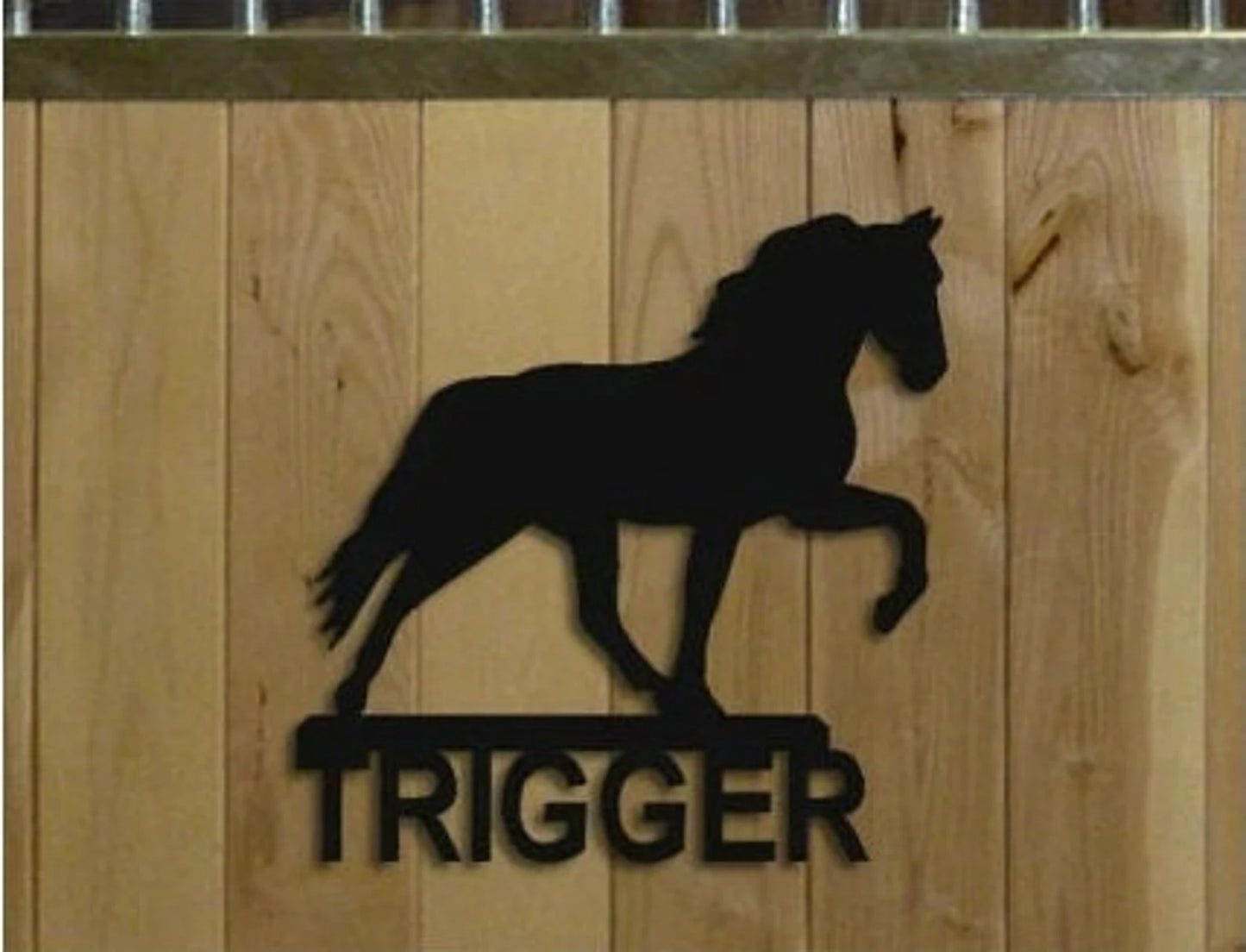 Personalized Horse Stall Sign and Wall Hangings