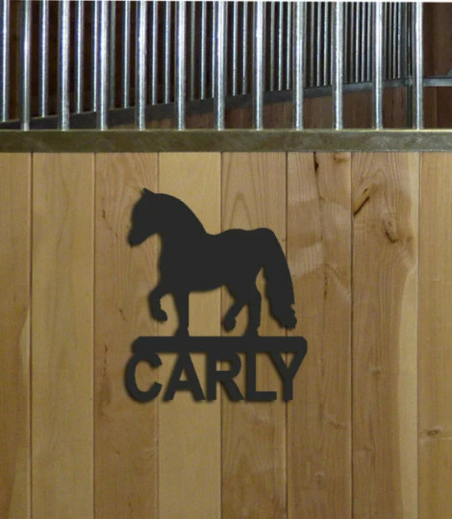 Personalized Mini Horse Stall Sign and Wall Hangings