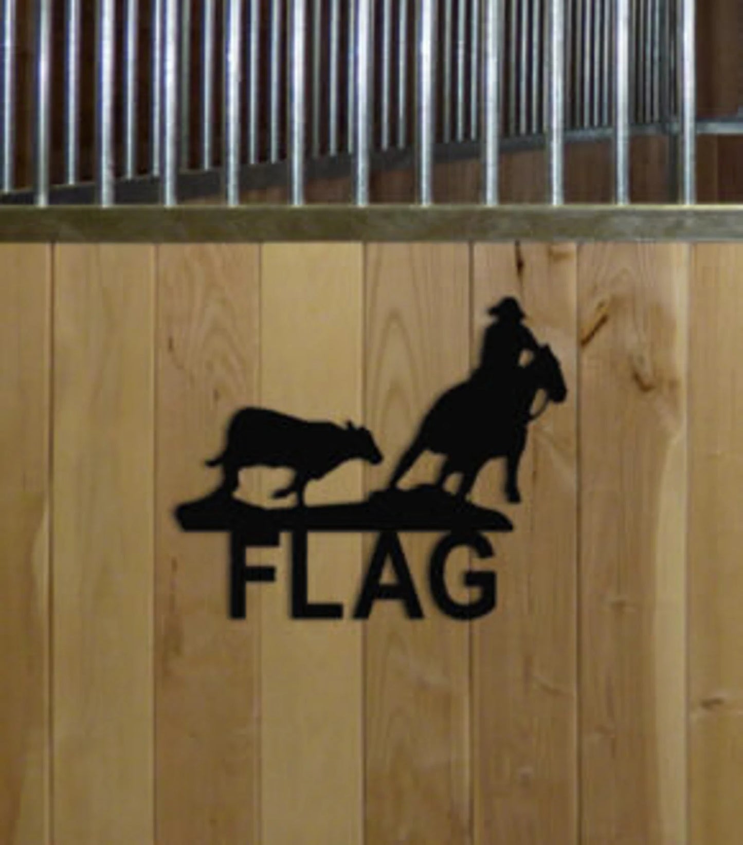 Personalized Cutting Horse Stall Sign and Wall Hangings